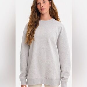 MATE the Label Organic Fleece Oversized Sweatshirt XS/S